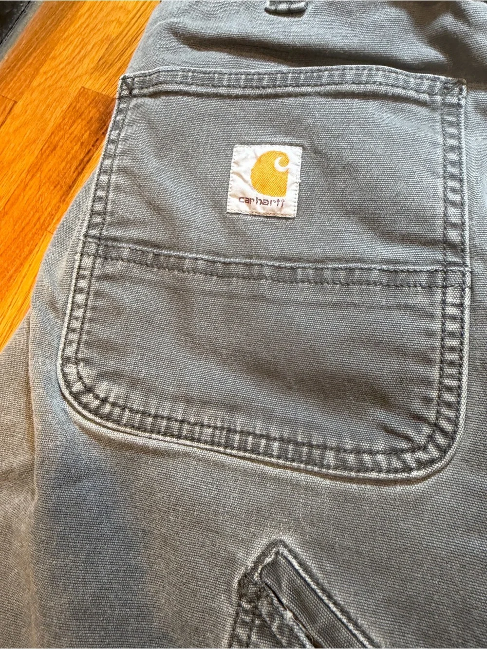 Carhartt “Thrashed” Gray Work Pants- size 36x30 (007)